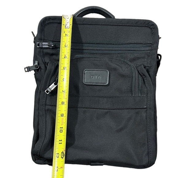 TUMI Nylon Leather Trim Messenger Bag - Picture 13 of 13